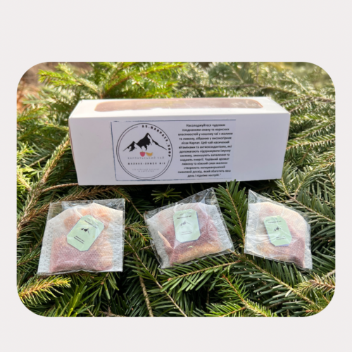 Мухоморний чай в пакетиках — натуральна добавка для зниження стресу та покращення сну.