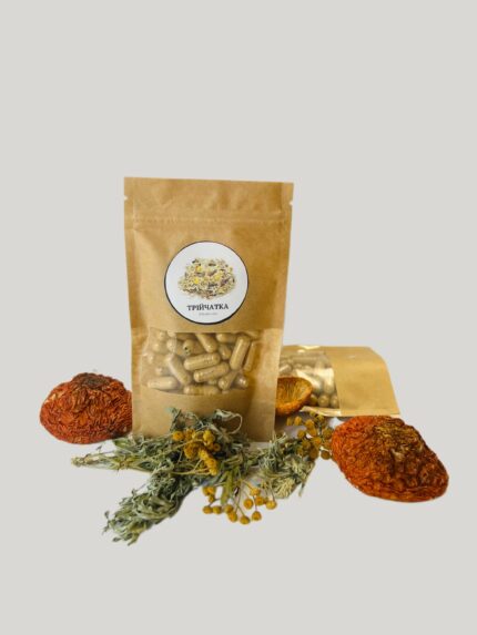 Мухомор + Трійчатка в капсулах 60шт по 0.5г