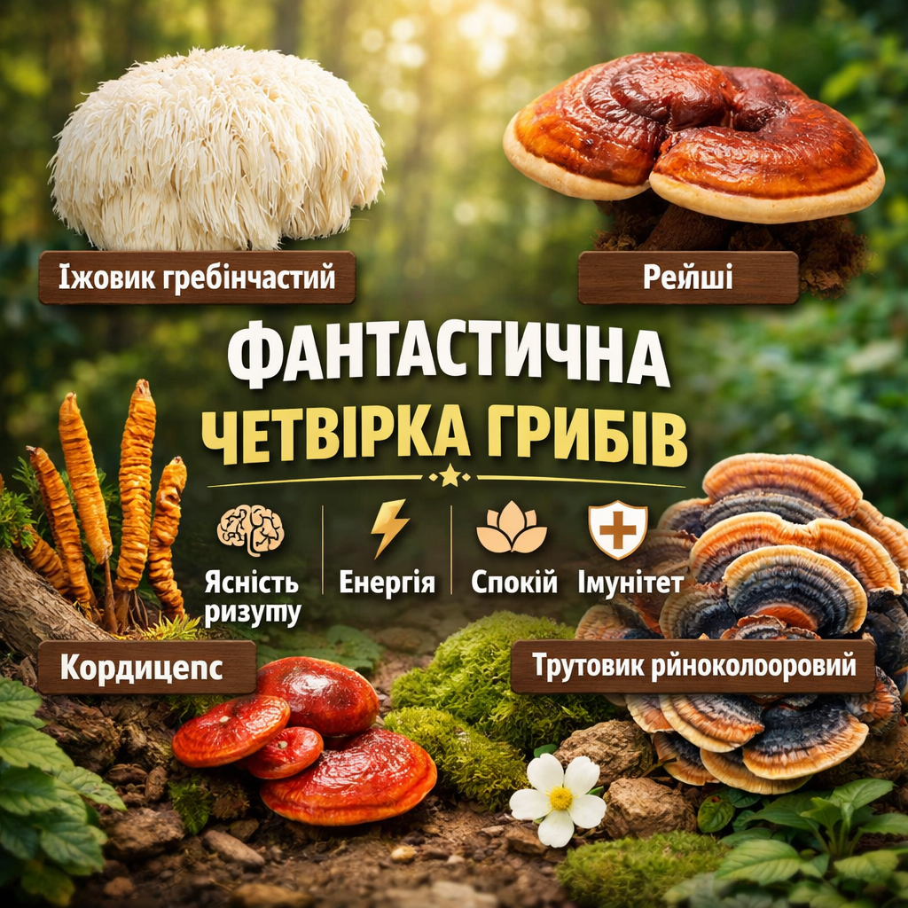 лікувальні гриби