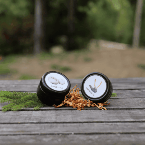 гриб веселка та кордіцепс війсковий в капсулах